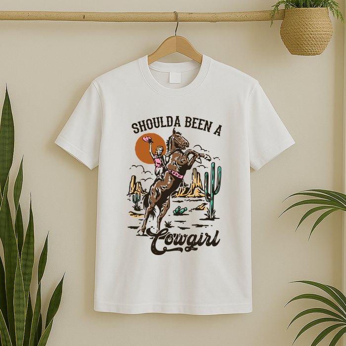 If I Was A Cowgirl ID Be Wild And Free T-Shirt