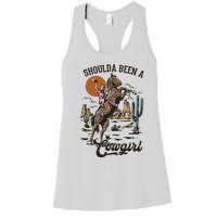 If I Was A Cowgirl ID Be Wild And Free Women's Racerback Tank