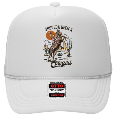 If I Was A Cowgirl ID Be Wild And Free Trucker Hat