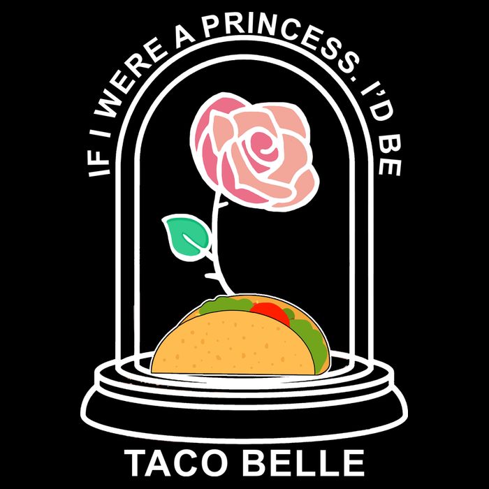 If I Were A Princess I'd Be TacoBelle Funny Meme 16 in Basic Backpack