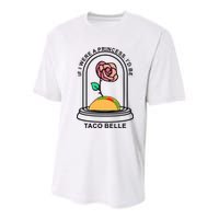 If I Were A Princess I'd Be TacoBelle Funny Meme Youth Performance Sprint T-Shirt