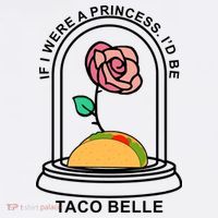 If I Were A Princess I'd Be TacoBelle Funny Meme Visor