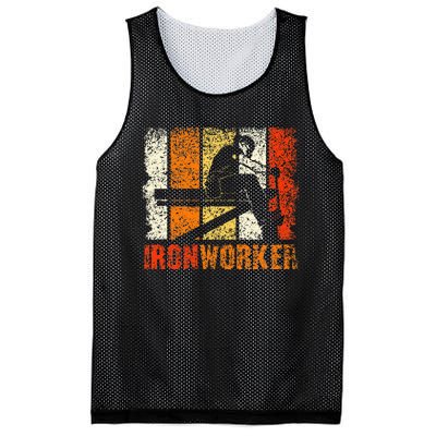 Ironworker Iron Worker Ironwork Ironworkers Ironworker Mesh Reversible Basketball Jersey Tank