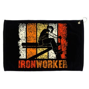 Ironworker Iron Worker Ironwork Ironworkers Ironworker Grommeted Golf Towel