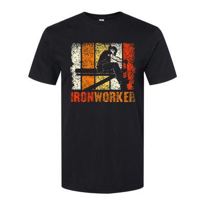 Ironworker Iron Worker Ironwork Ironworkers Ironworker Softstyle CVC T-Shirt