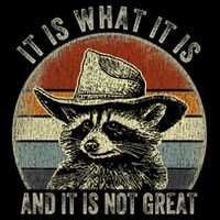 It Is What It Is And It Is Not Great Raccoon Trash Panda Cooling Performance Crew T-Shirt