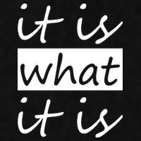 It Is What It Is Ladies PosiCharge Tri-Blend Wicking Tank