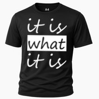 It Is What It Is Cooling Performance Crew T-Shirt