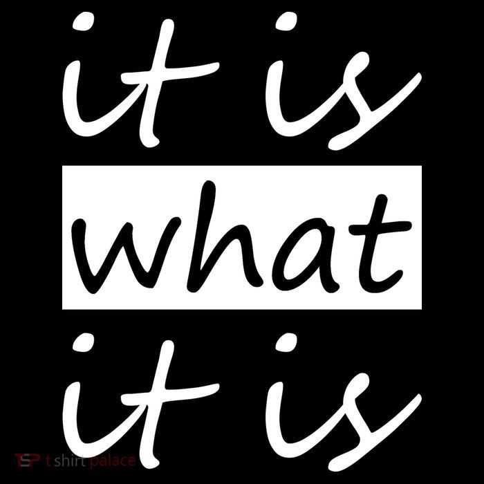 It Is What It Is Short Acrylic Beanie