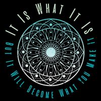 It Is What It Is But It Will Become What You Make It Valucap Bio-Washed Visor