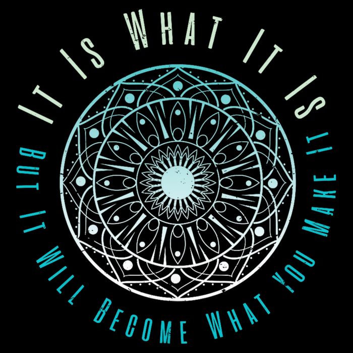It Is What It Is But It Will Become What You Make It Valucap Bio-Washed Visor