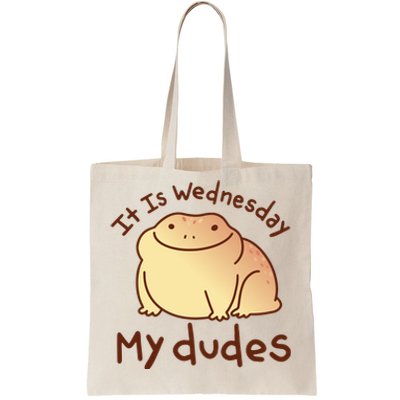 It Is Wednesday My Dudes Frog Funny Tote Bag