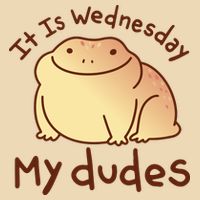 It Is Wednesday My Dudes Frog Funny Zip Tote Bag