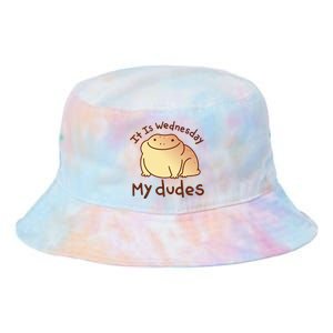 It Is Wednesday My Dudes Frog Funny Tie Dye Newport Bucket Hat