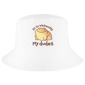 It Is Wednesday My Dudes Frog Funny Cool Comfort Performance Bucket Hat