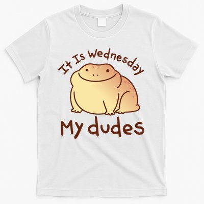 It Is Wednesday My Dudes Frog Funny T-Shirt