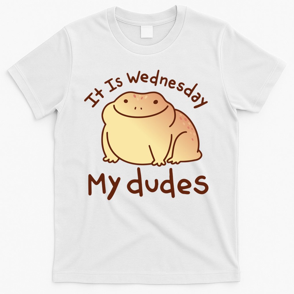 It Is Wednesday My Dudes Frog Funny T-Shirt
