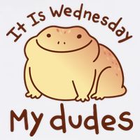 It Is Wednesday My Dudes Frog Funny Premium T-Shirt