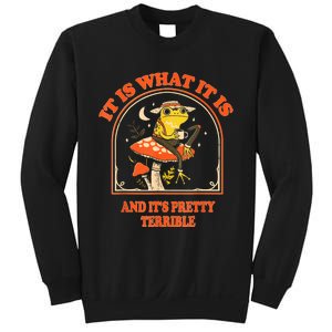 It Is What It Is And ItS Pretty Terrible Funny Design Sweatshirt