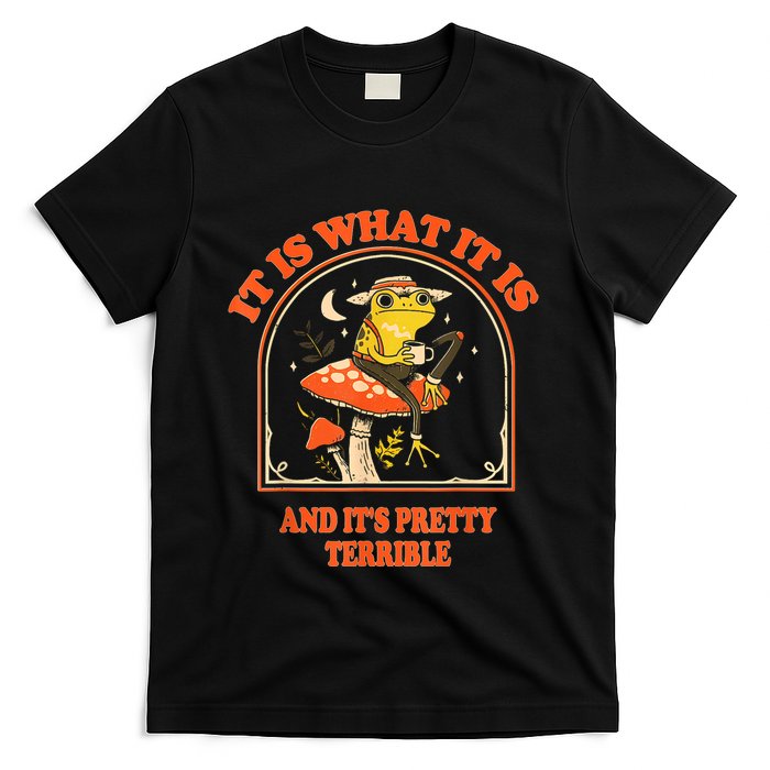 It Is What It Is And ItS Pretty Terrible Funny Design T-Shirt
