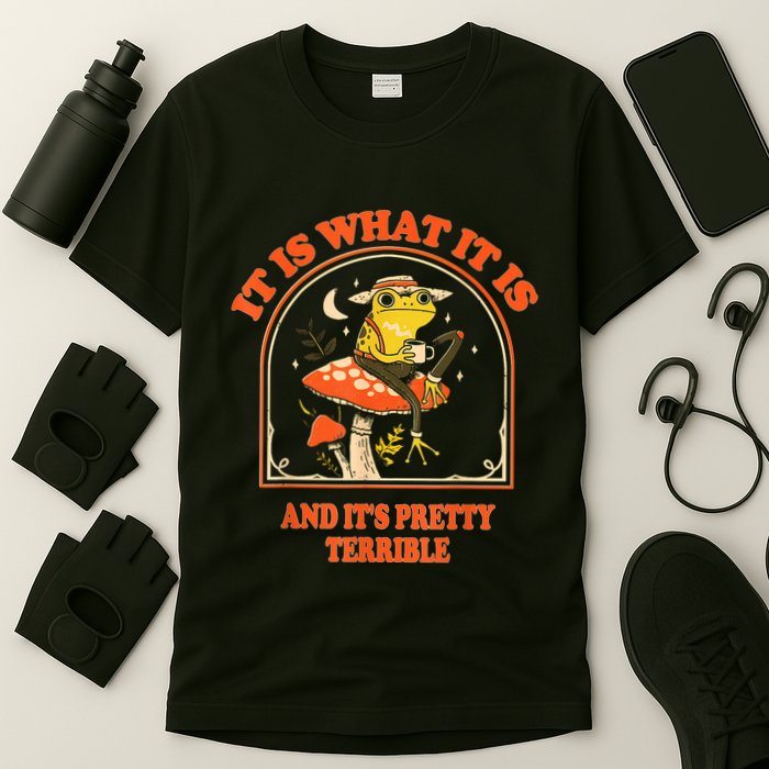 It Is What It Is And ItS Pretty Terrible Funny Design T-Shirt