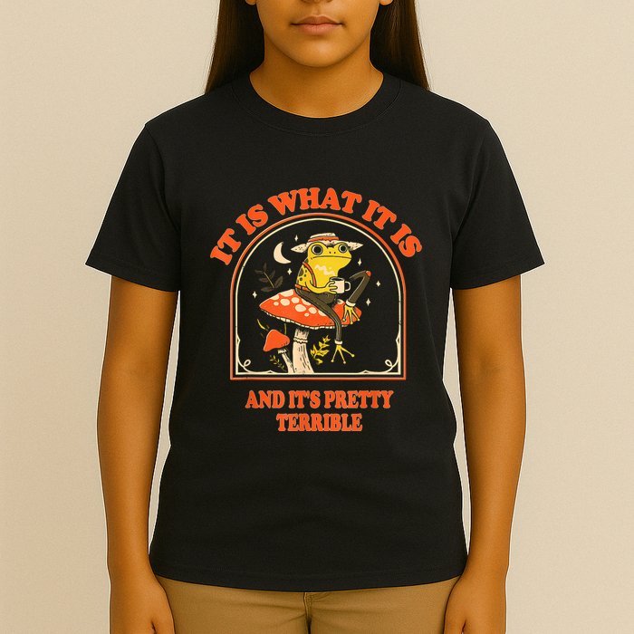 It Is What It Is And ItS Pretty Terrible Funny Design T-Shirt