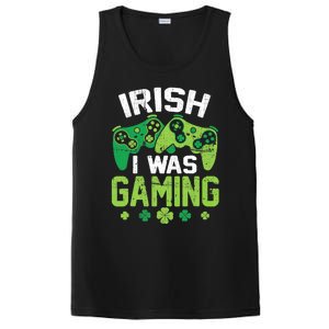 Irish I Was Gaming Funny St Patricks Day Gamer Boys Gift PosiCharge Competitor Tank