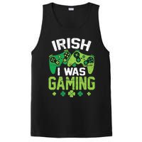 Irish I Was Gaming Funny St Patricks Day Gamer Boys Gift PosiCharge Competitor Tank