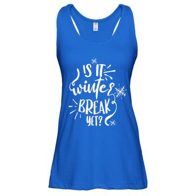 Is It Winter Break Yet? Gift Ladies Essential Flowy Tank