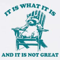 It Is What It Is And It Is Not Great Mousepad