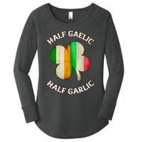 Irish Italian Wo 's St Patrick's Day Gaelic Women's Perfect Tri Tunic Long Sleeve Shirt