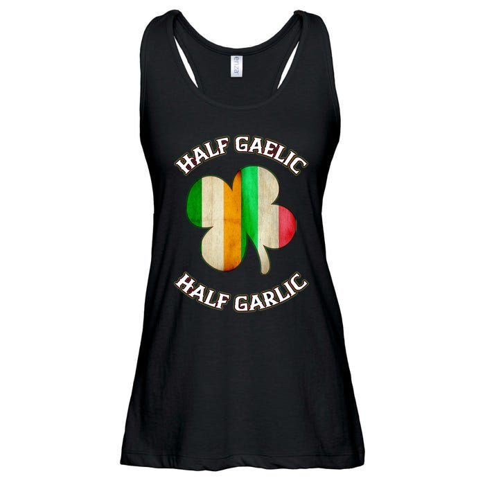 Irish Italian Wo 's St Patrick's Day Gaelic Ladies Essential Flowy Tank