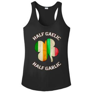 Irish Italian Wo 's St Patrick's Day Gaelic Ladies PosiCharge Competitor Racerback Tank