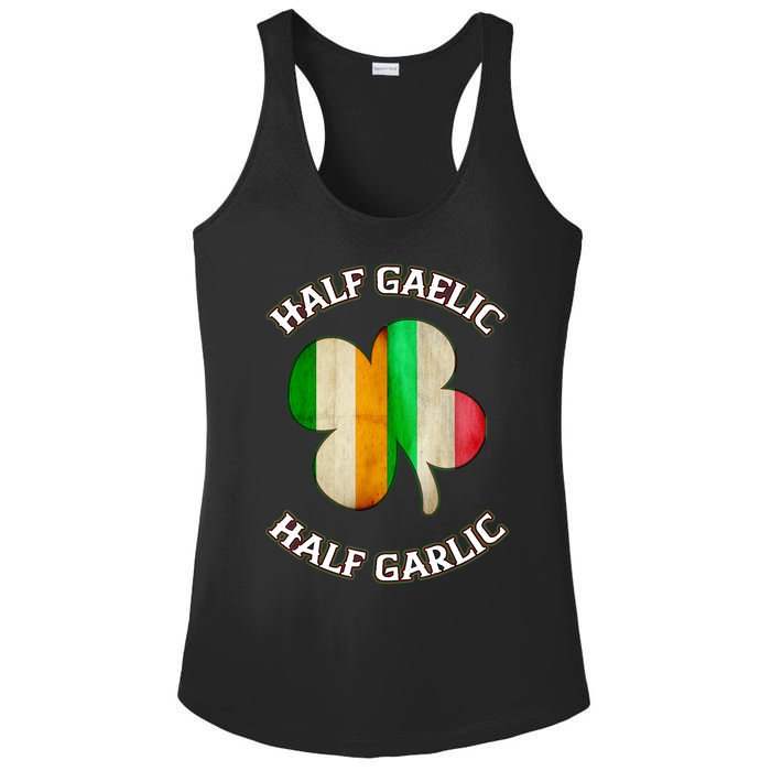 Irish Italian Wo 's St Patrick's Day Gaelic Ladies PosiCharge Competitor Racerback Tank