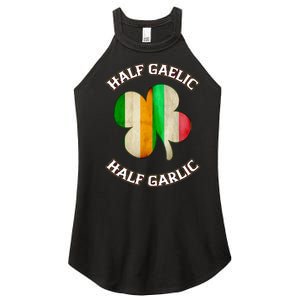 Irish Italian Wo 's St Patrick's Day Gaelic Women's Perfect Tri Rocker Tank