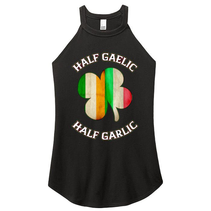 Irish Italian Wo 's St Patrick's Day Gaelic Women's Perfect Tri Rocker Tank