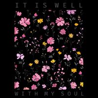 It Is Well With My Soul Floral 7-Panel Snapback Hat