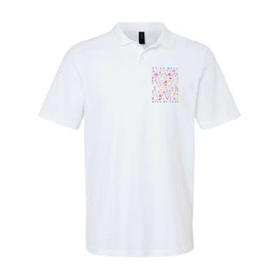 It Is Well With My Soul Floral Polo