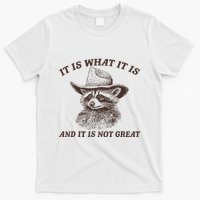 It Is What It Is And It Is Not Great Raccoon T-Shirt
