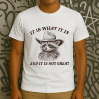 It Is What It Is And It Is Not Great Raccoon T-Shirt