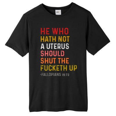 If I Wanted The Government In My Uterus Tall Fusion ChromaSoft Performance T-Shirt