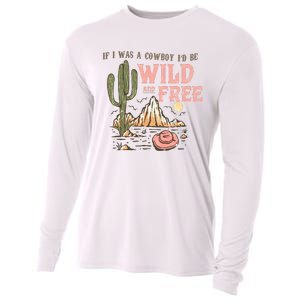 If I Was A Cowboy Wild And Free Cooling Performance Long Sleeve Crew