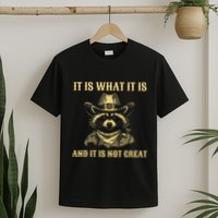 It Is What It Is And Its Not Great Funny Raccoon T-Shirt