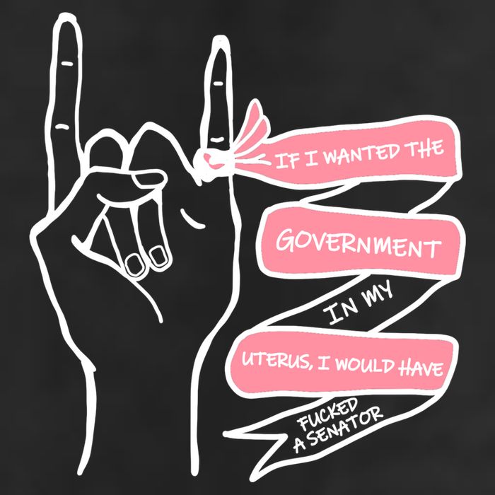 If I Wanted The Government In My Uterus Cool Comfort Performance Bucket Hat