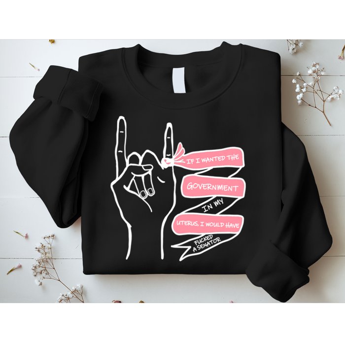 If I Wanted The Government In My Uterus Sweatshirt