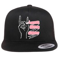 If I Wanted The Government In My Uterus Flat Bill Trucker Hat