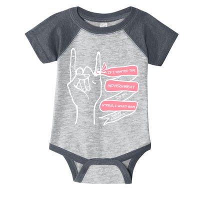 If I Wanted The Government In My Uterus Infant Baby Jersey Bodysuit