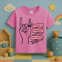If I Wanted The Government In My Uterus Toddler T-Shirt
