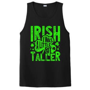 Irish I Was a Little Bit Taller - Funny St. Patrick's Day PosiCharge Competitor Tank