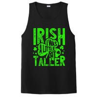 Irish I Was a Little Bit Taller - Funny St. Patrick's Day PosiCharge Competitor Tank